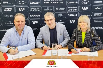 Sycowska firma Rosiek&Rosiek sponsorem strategicznym wrocławskiej Sparty