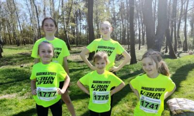Zawodniczki Akademii Sportu Run4fun na Crossie Ostrzeszowskim