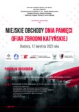 Miejskie Obchody Dnia Pamięci Ofiar Zbrodni Katyńskiej [PROGRAM]