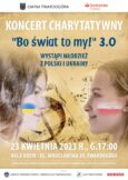 Twardogóra zaprasza na charytatywny koncert na rzecz pomocy Ukrainie