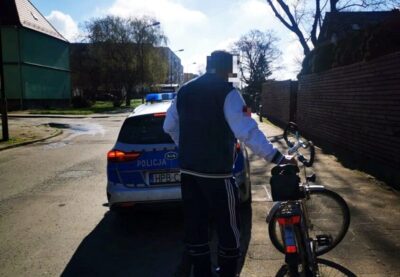 Dzisiaj oleśnicka policja poucza i kontroluje rowerzystów