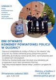 Poznaj pracę oleśnickich policjantów „od kuchni”