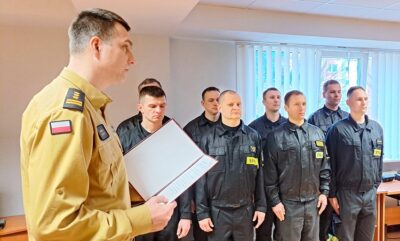 Trzech nowych strażaków złożyło ślubowanie