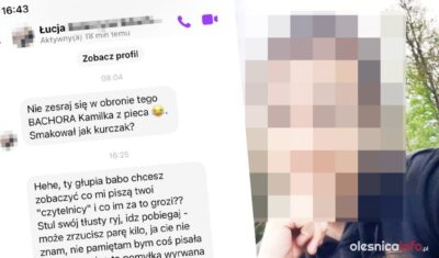 Mieszkanka Oleśnicy o śmierci Kamilka: „nie zesr…się w obronie tego bachora”