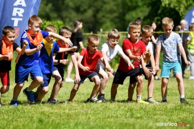 Gminne biegi przełajowe we Wszechświętem [ZDJĘCIA]