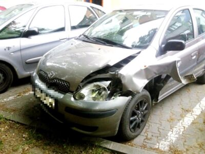 Uciekł z miejsca zdarzenia, bo nie miał prawa jazdy
