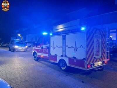 Nocna interwencja strażaków na Gęsiej Górce
