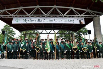 Myśliwi dla Ziemi Oleśnickiej. Trwa jubileusz 100-lecia Polskiego Związku Łowieckiego [ZDJĘCIA]