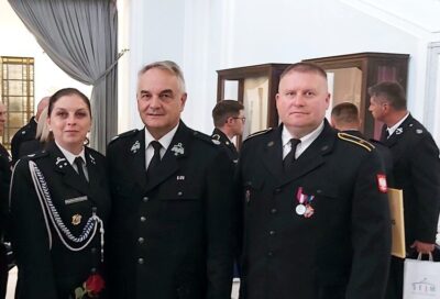 Magdalena Wiatr-Przybylska i OSP Bierutów odebrali wyróżnienie na gali w Sejmie