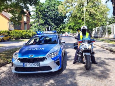 Policjanci zabezpieczali procesje z okazji Bożego Ciała