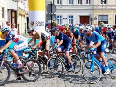 Wyścig kolarski przejechał przez nasz powiat