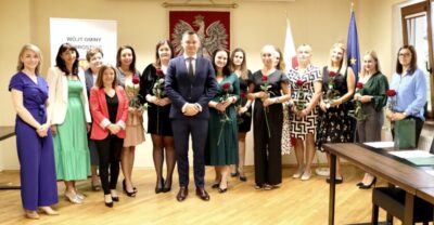 Wręczenie aktów nadania stopnia awansu zawodowego  w gminie Dobroszyce