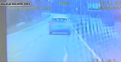 24-latek złamał przepisy. Dostał 2500 zł mandatu i 14 punktów karnych [WIDEO]