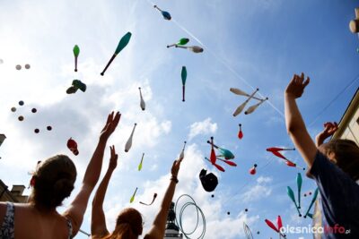 OFCA 2023. Olimpiada żonglerska na oleśnickim Rynku [ZDJĘCIA]