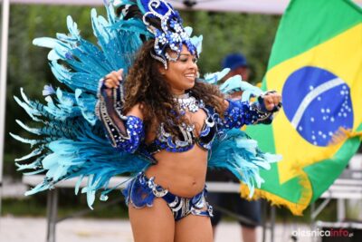 Pokaz samby i potańcówka na pl. Zwycięstwa [ZDJĘCIA]