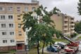 Interwencja straży pożarnej przy ul. Daszyńskiego
