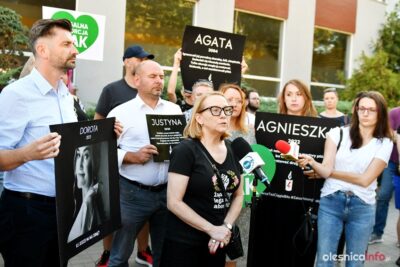 Manifestacja w obronie personelu szpitala i legalnej aborcji [ZDJĘCIA, WIDEO]