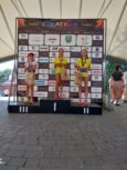 Sonia Kita na podium DUATHLON Great Kids Śrem