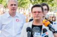 Katarzyna Lubnauer, Alicja Chybicka, Małgorzata Tracz i inne przedstawicielki PO o prawach kobiet w Oleśnicy