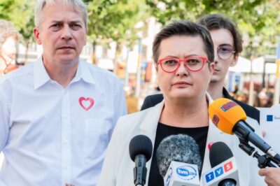 Katarzyna Lubnauer, Alicja Chybicka, Małgorzata Tracz i inne przedstawicielki PO o prawach kobiet w Oleśnicy