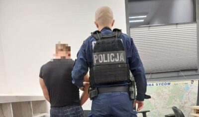 25-letni pasażer audi miał przy sobie 100 porcji narkotyków