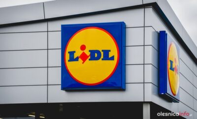 Szybki remont w oleśnickim Lidlu