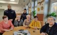 Rozmawiali z seniorami o  ich bezpieczeństwie