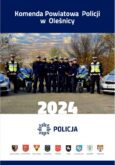 Oleśniccy policjanci w kalendarzu na 2024 rok [ZDJĘCIA]