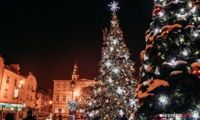 Mikołaj i rozświetlenie choinki na oleśnickim rynku [ZDJĘCIA]