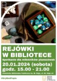 Pierwsze spotkanie Rejówek w bibliotece w tym roku