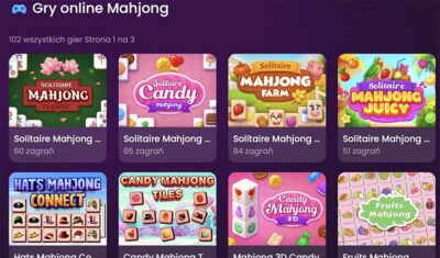 Gry Mahjong rozwijają koncentrację i pracę mózgu