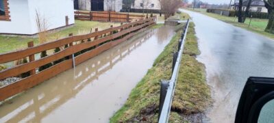 Liczne podtopienia i trudna sytuacja hydrologiczna w powiecie oleśnickim