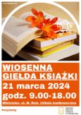 Oleśnicka biblioteka zaprasza na Wiosenną Giełdę Książki