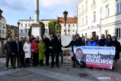 Trzecia Droga popiera Michała Kołacińskiego na burmistrza Oleśnicy