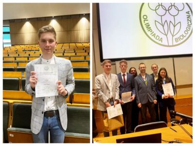 Oliwier Smułka – wybitny znawca biologii z I LO