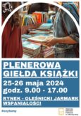 Plenerowa Giełda Książki jeszcze w maju