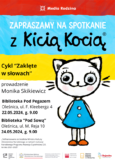 Biblioteka zaprasza na spotkanie dla dzieci z Kicią Kocią