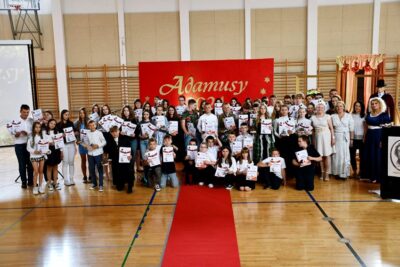 Adamusy 2024. Rozdano nagrody w Szkole Podstawowej Gminy Oleśnica [ZDJĘCIA]
