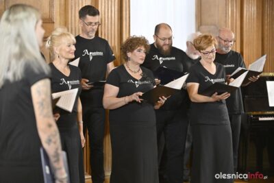 Oleśnicki chór Appasionata koncertował na Zamku Książąt Oleśnickich