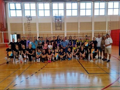 Wiosenne mistrzostwa gminy Oleśnica w piłce siatkowej kobiet.