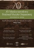 Rusza Festiwal Muzyki Organowej. Jego gwiazdą będzie Anna Maria Jopek