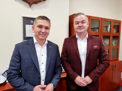 Burmistrz rozmawiał z posłem o remoncie dworca autobusowego