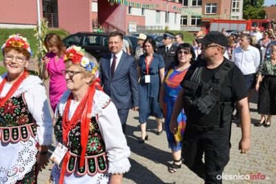 Powiat i gmina Bierutów świętują dożynki [ZDJĘCIA]