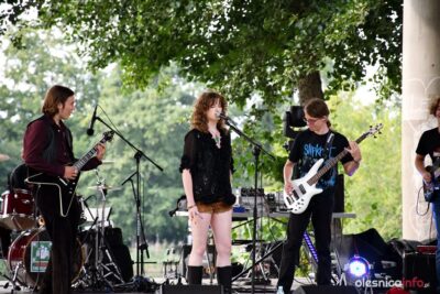 Rockowe zakończenie wakacji nad stawami