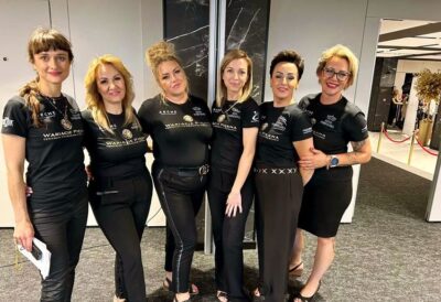 Oleśnickie fryzjerki czesały uczestniczki konkursu Kwiat Dojrzałości