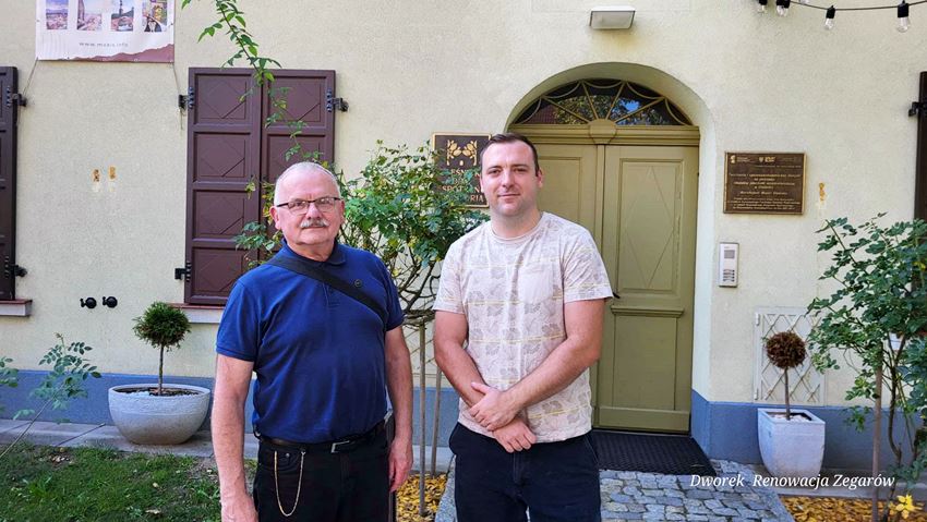 Wojciech Świniarski i Remigiusz Szczuraszek