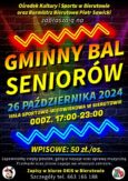 Zapraszają na gminny bal seniorów