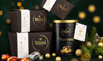 Poznaj ofertę świąteczną od Wawel – słodkie prezenty na święta z logo Twojej firmy