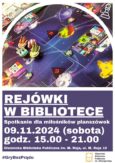 Rejówki w bibliotece już w listopadzie