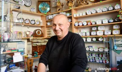Oleśnicki zegarmistrz przyznaje: w moim zakładzie czas się zatrzymał